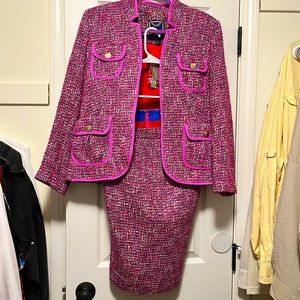 NWT J. Crew matching jacket and skirt set
